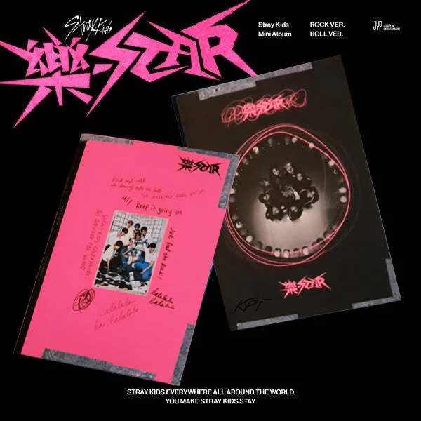 STRAY KIDS – ROCK-STAR (樂-STAR) (ROCK VER., ROLL VER.)