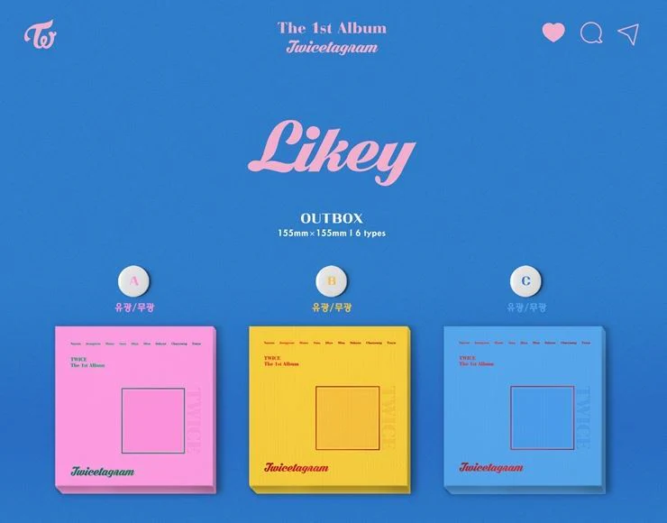 TWICE – 1st Album [Twicetagram]