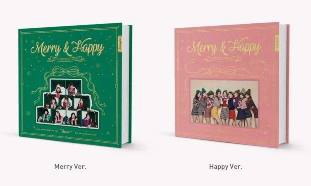 TWICE – 1st Repackage Album [Merry & Happy]