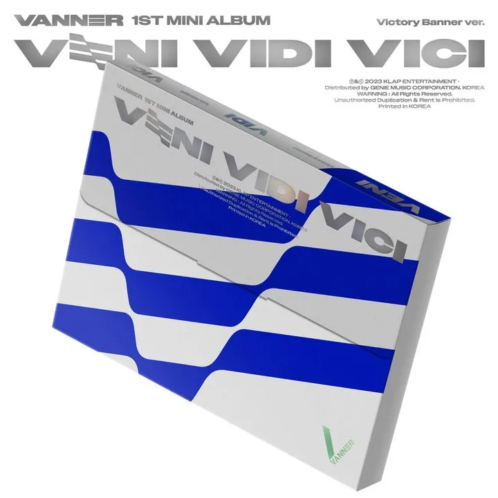 VANNER – 1st MINI ALBUM [VENI VIDI VICI] (Victory Banner Ver.)