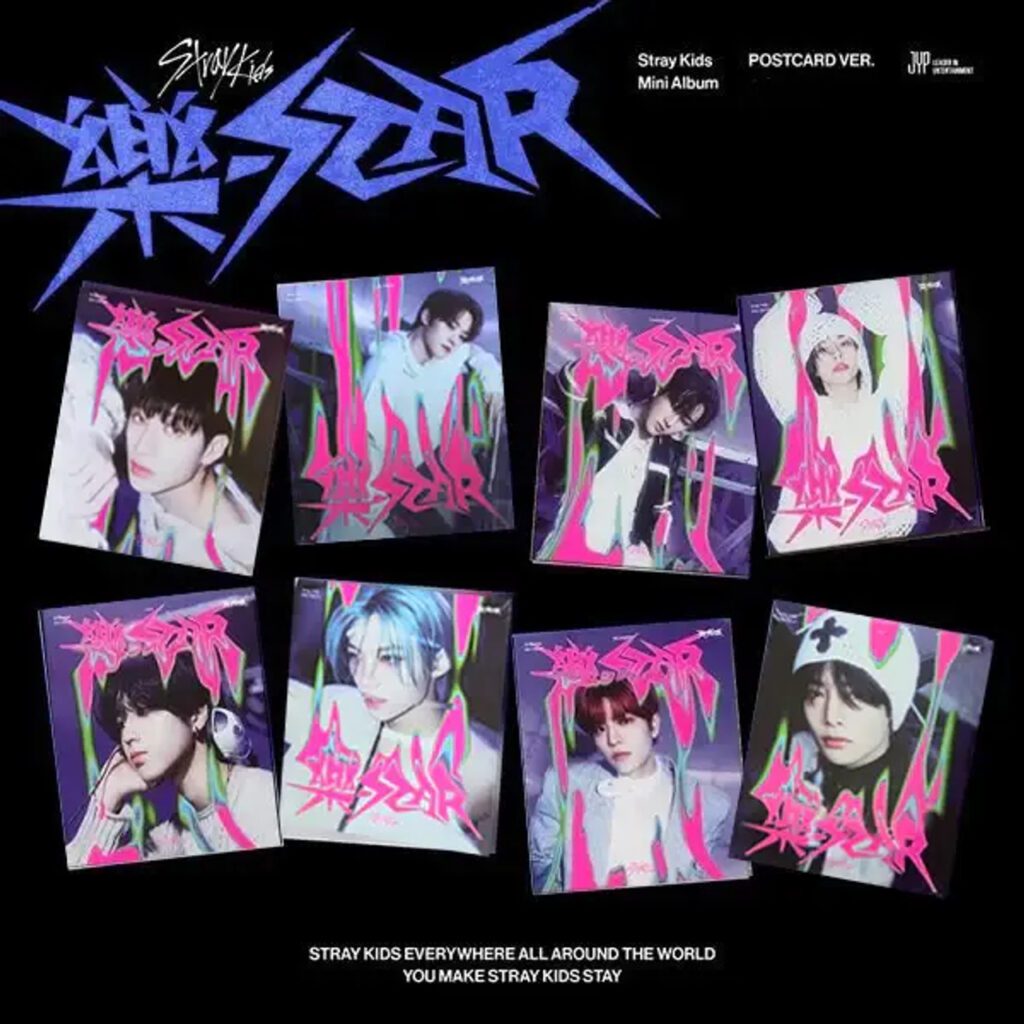 STRAY KIDS – ROCK-STAR (樂-STAR) (POSTCARD VER.)