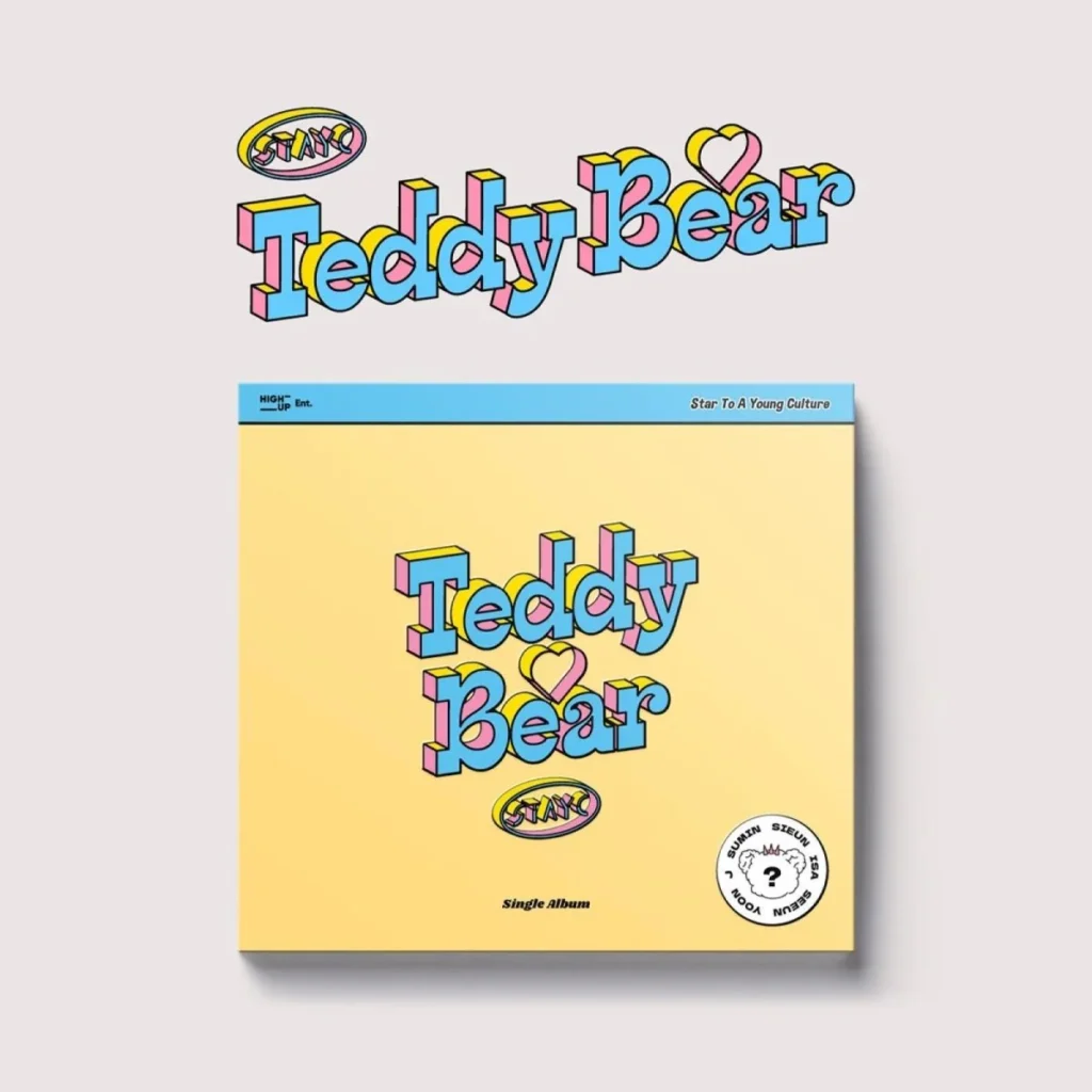 STAYC – 4th Single album [Teddy Bear] (Digipack Ver.)