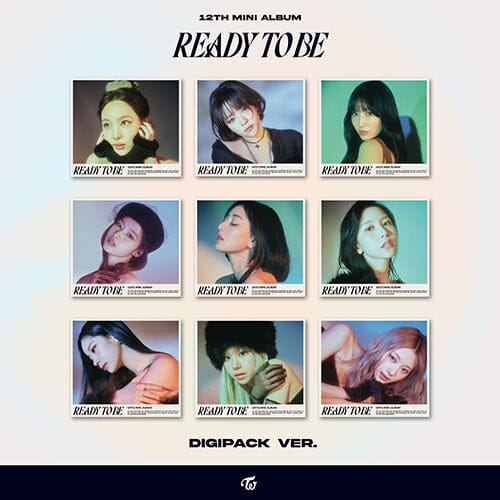 TWICE – 12th Mini album [READY TO BE] (Digipack Ver.)