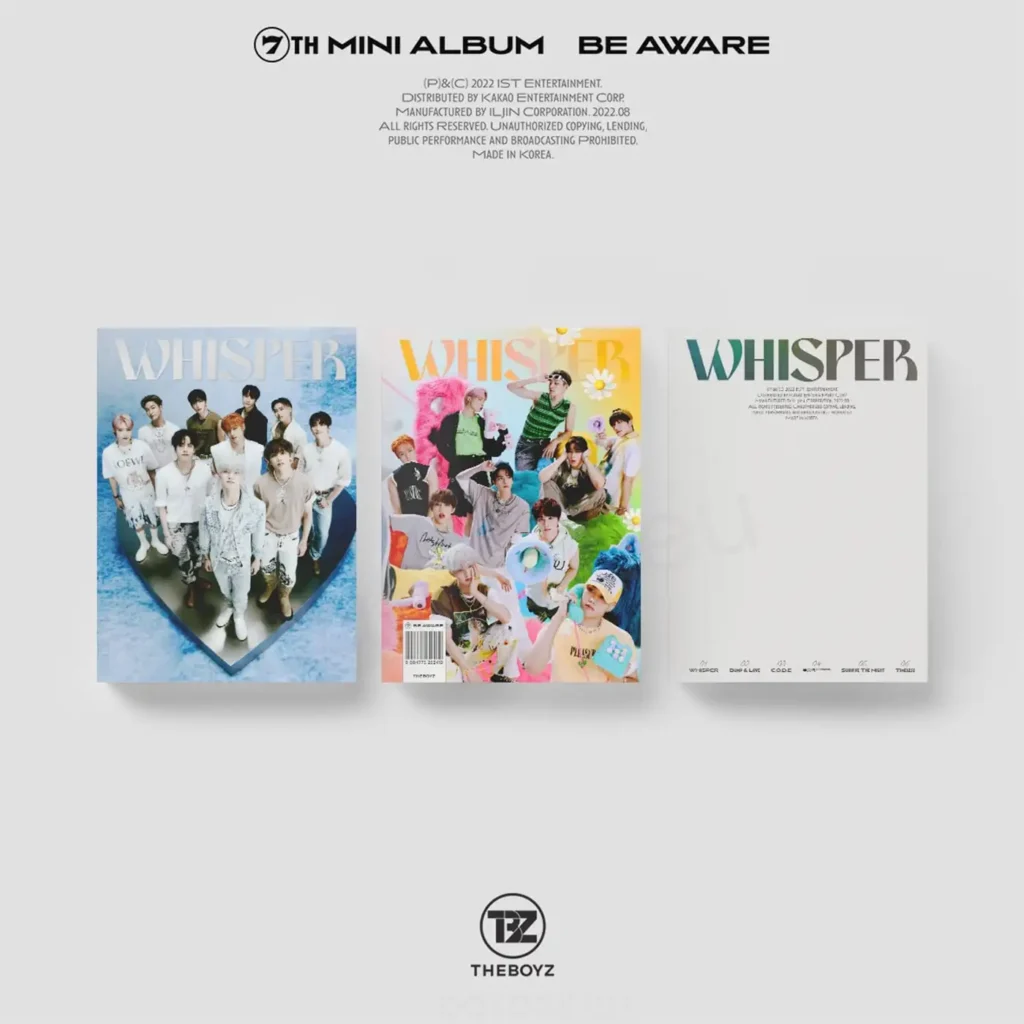 THE BOYZ – 7th Mini album [BE AWARE]