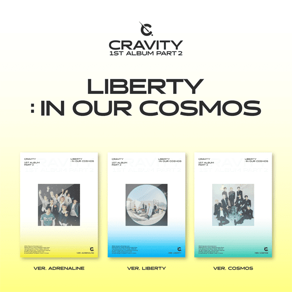 CRAVITY – 1st Full album part.2 [LIBERTY : IN OUR COSMOS]
