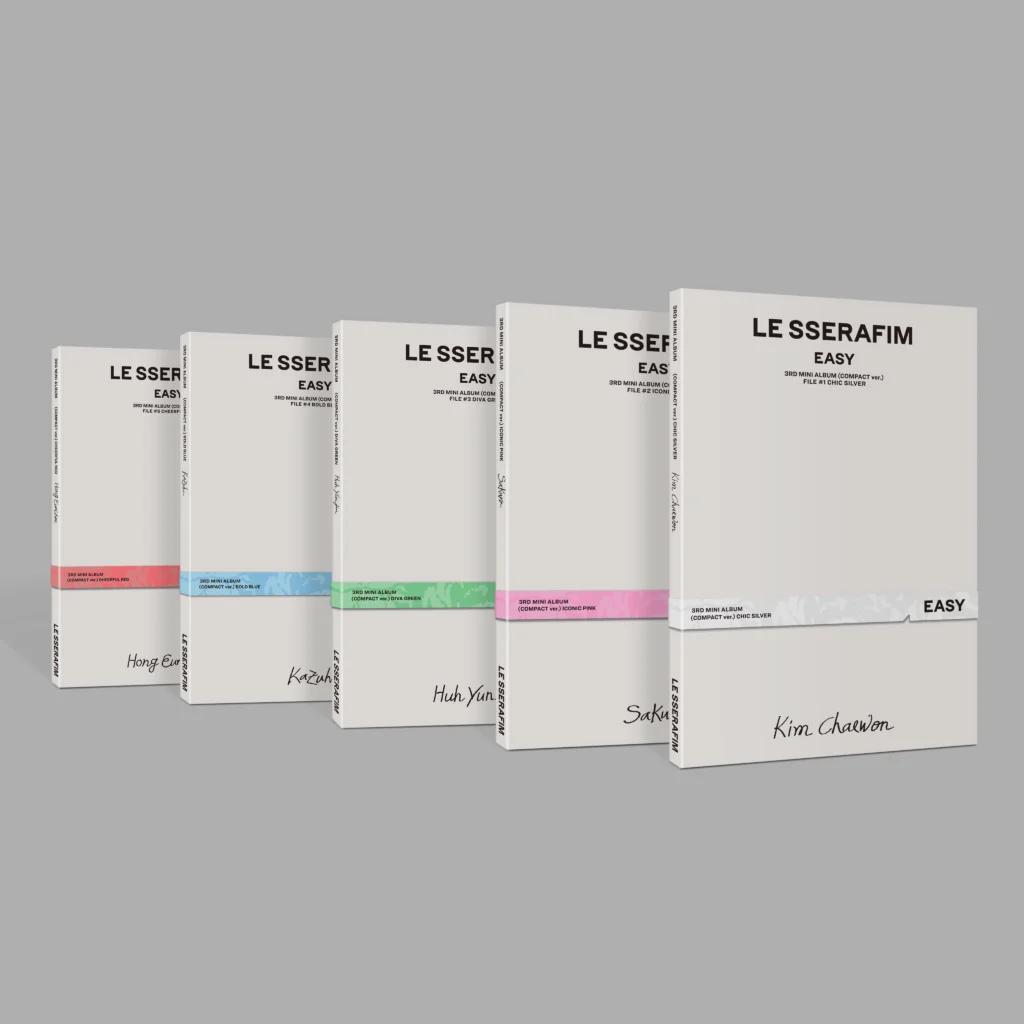 LE SSERAFIM – 3rd Mini Album [EASY] (COMPACT ver.)