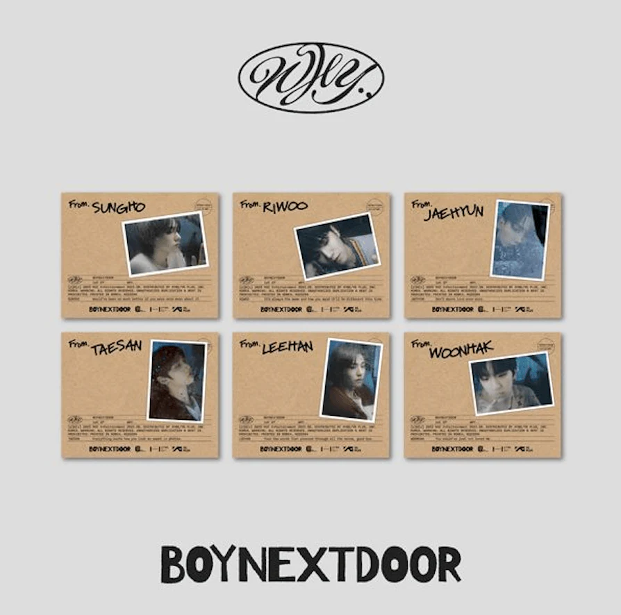 BOYNEXTDOOR – 1st EP [WHY..] (LETTER ver.)