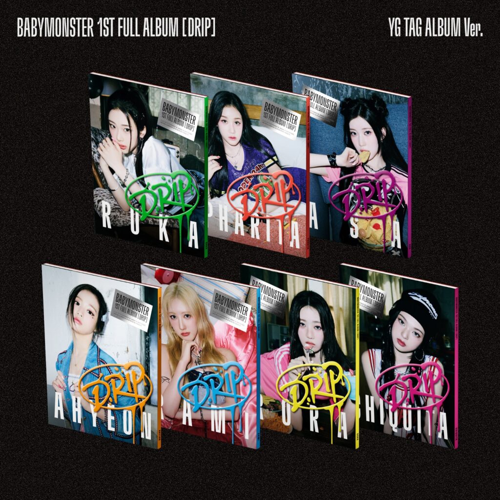 BABYMONSTER – 1st FULL ALBUM [DRIP] (YG TAG ALBUMS VER.)