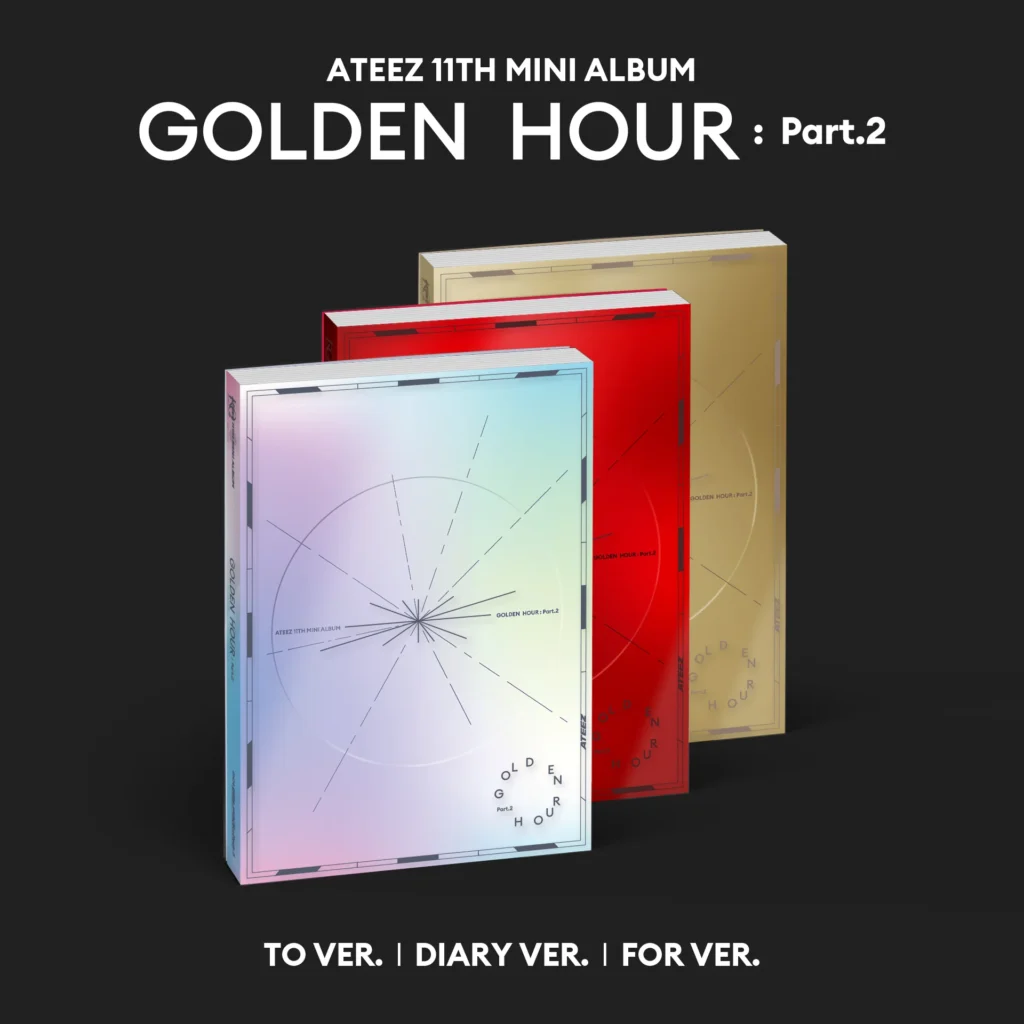 ATEEZ – 11th Mini Album [GOLDEN HOUR : Part.2] (RANDOM VER.)
