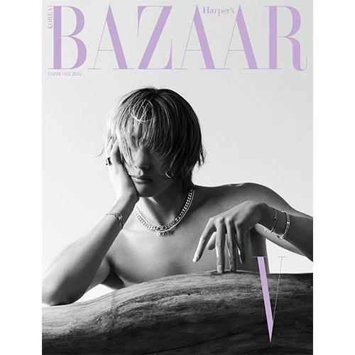 HARPER’S BAZAAR KOREA B type 2024.Feb Cover : BTS V