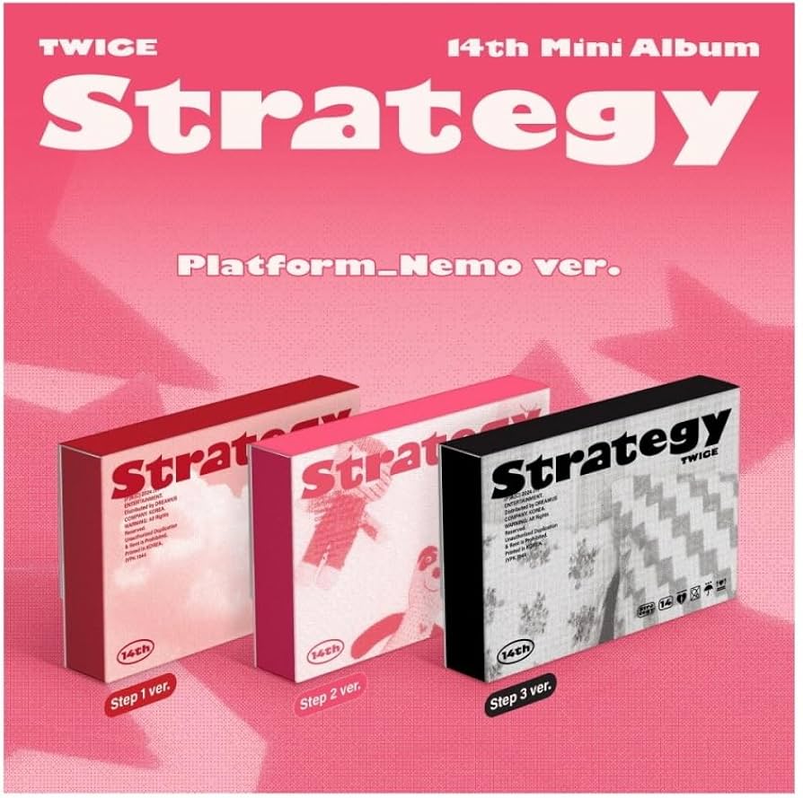 TWICE – 14th Mini Album [STRATEGY] (Platform_Nemo ver)