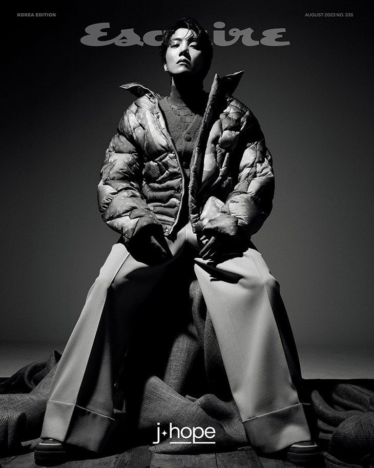 Esquire KOREA A type 2023. Aug Cover : BTS j-hope