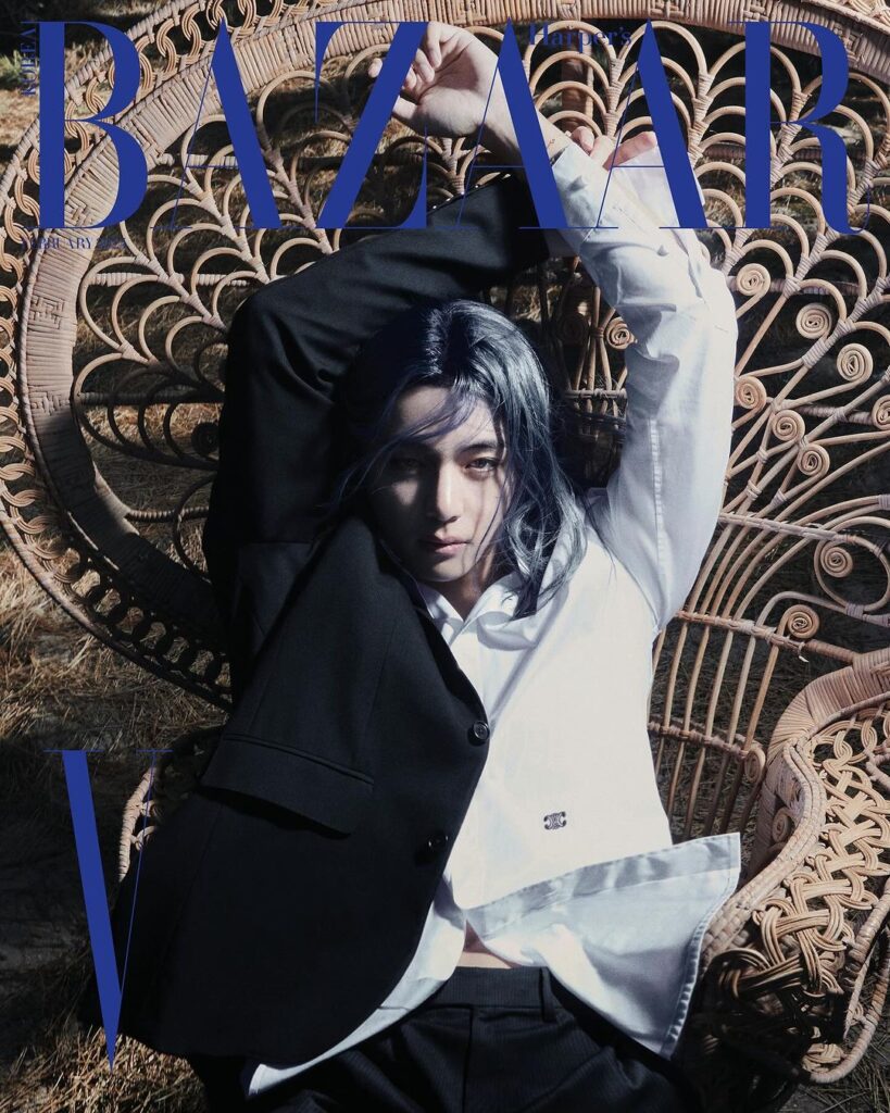 HARPER’S BAZAAR KOREA C type 2024.Feb Cover : BTS V