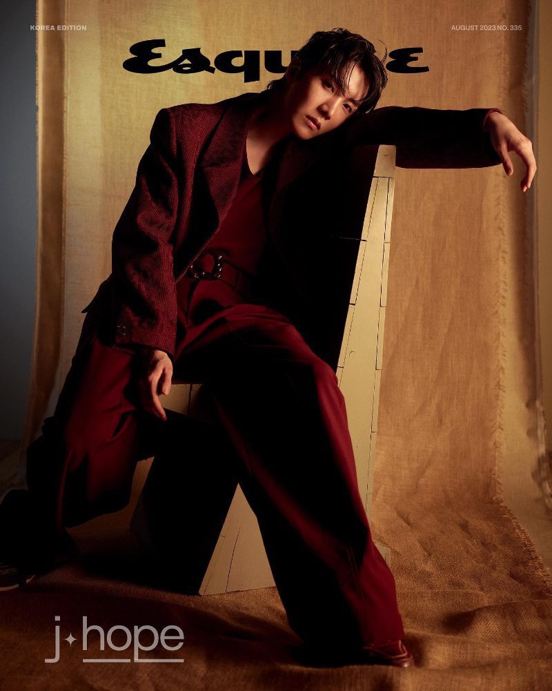 Esquire KOREA B type 2023. Aug Cover : BTS j-hope