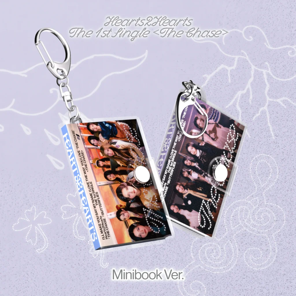 Hearts2Hearts – 1st single [The Chase] (Minibook Ver.) Smart Album