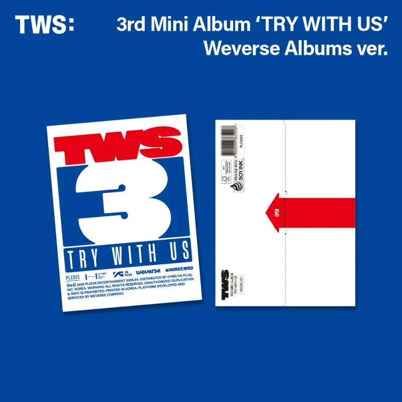 TWS – 3rd Mini Album [TRY WITH US] (Weverse Albums ver.)
