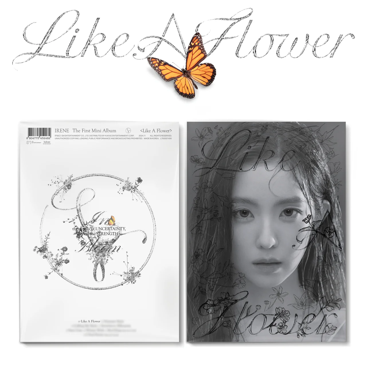 IRENE - 1st Mini Album [Like A Flower] Photo Book Ver.