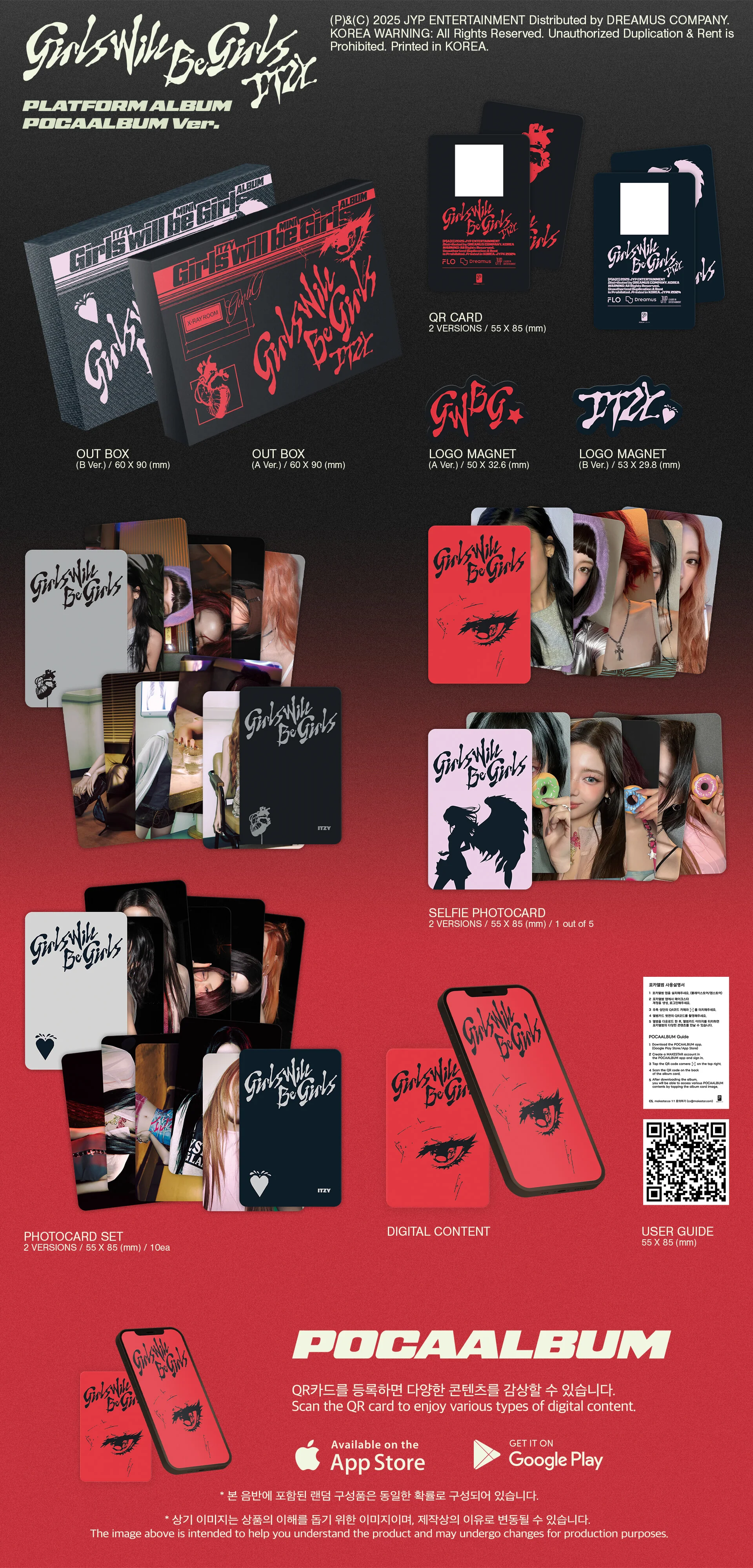 ITZY – [Girls Will Be Girls] (PLATFORM ALBUM_POCAALBUM Ver.) - Image 2