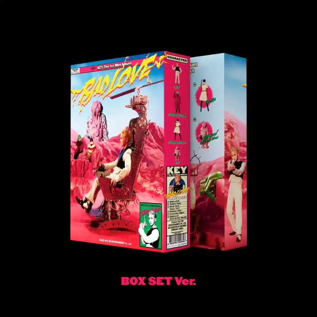 KEY - BAD LOVE [1ST MINI ALBUM] BOX SET Ver.