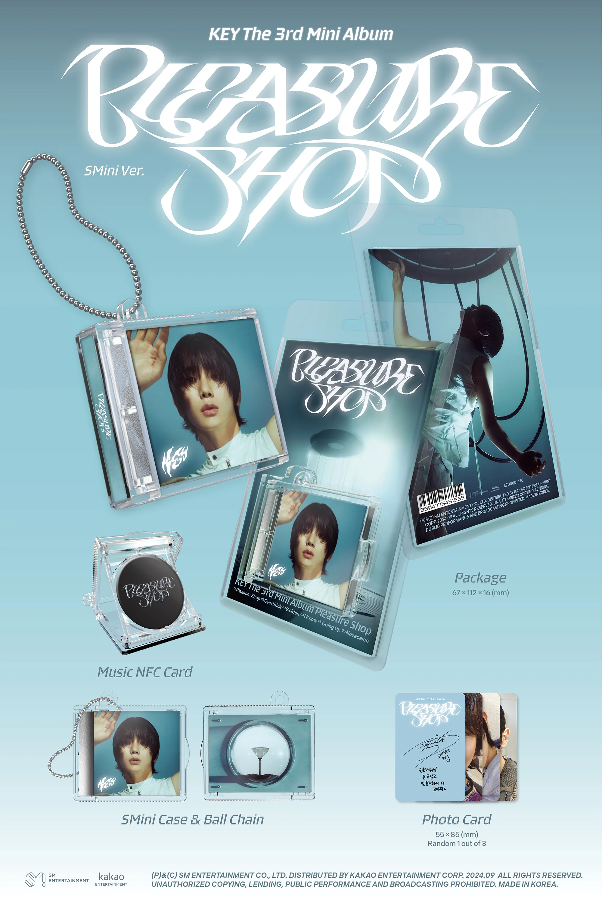 KEY - 3rd Mini Album [Pleasure Shop] SMini Ver.