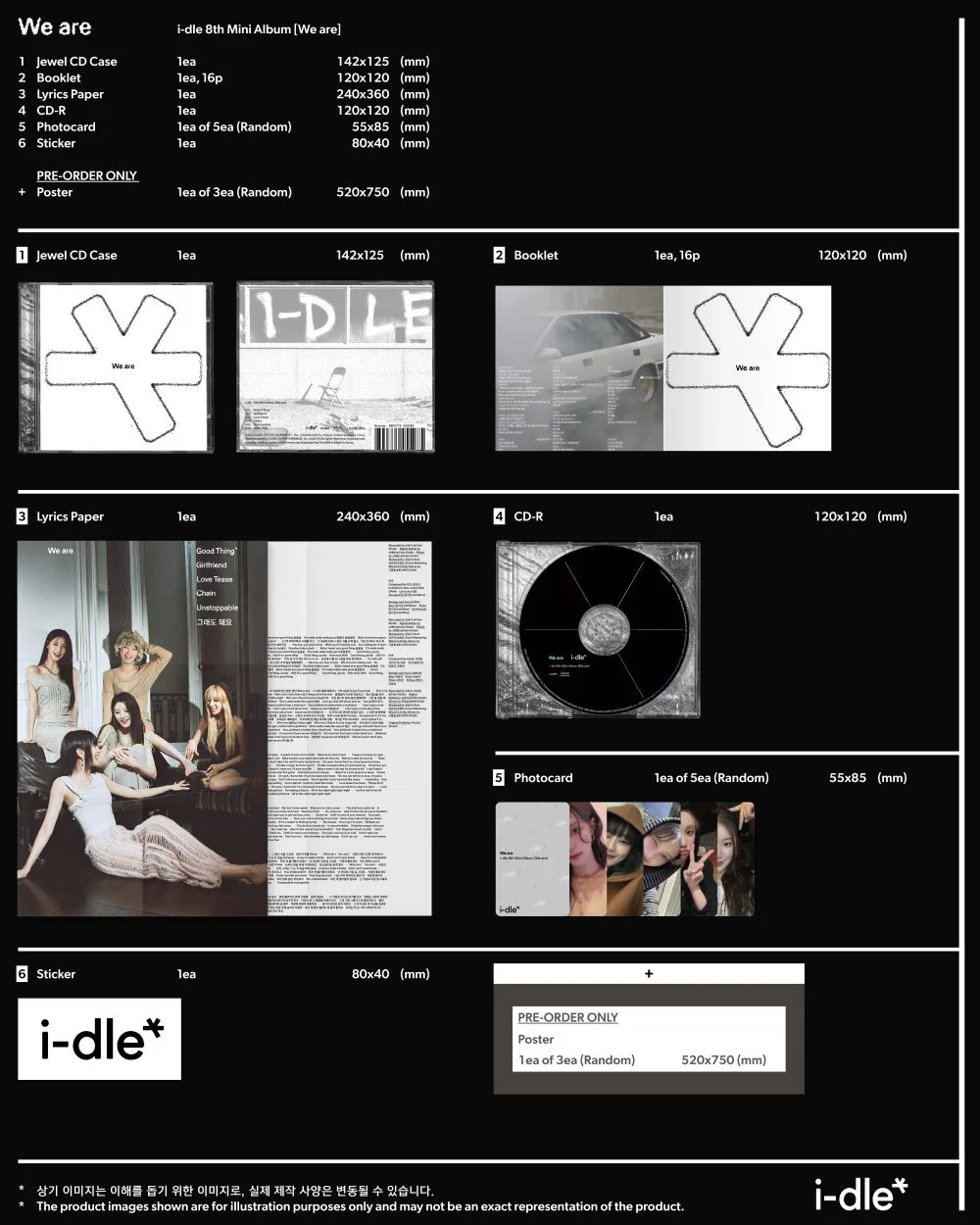 i-dle – 8th Mini Album [We are] (Special Jewel Ver.) - Image 2