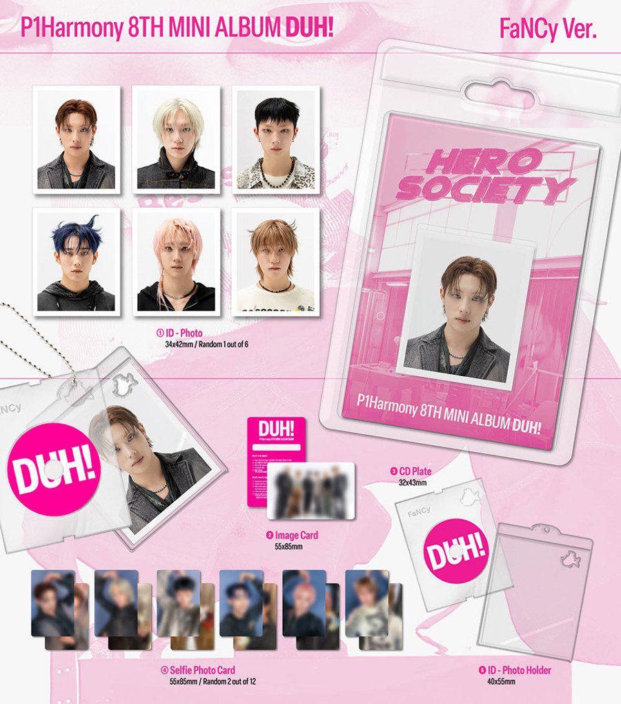P1Harmony – 8th Mini Album [DUH!] (PLVE/FaNCy ver.)