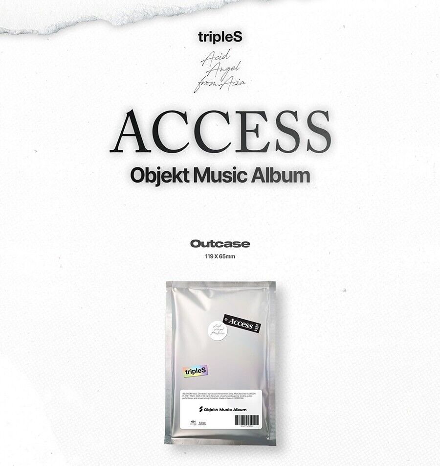 tripleS - Mini Album [Acid Angel from Asia 'ACCESS'] Objekt Music Album