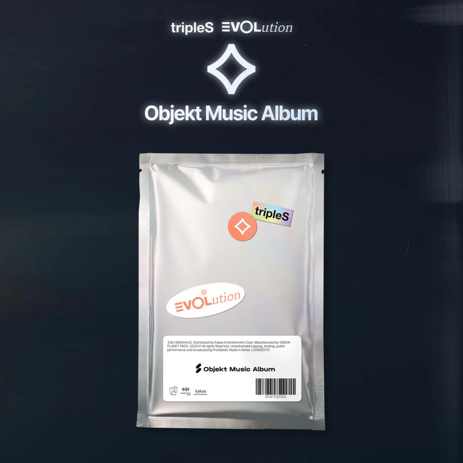 tripleS - Mini Album [EVOLution < ⟡>] Objekt Music Album