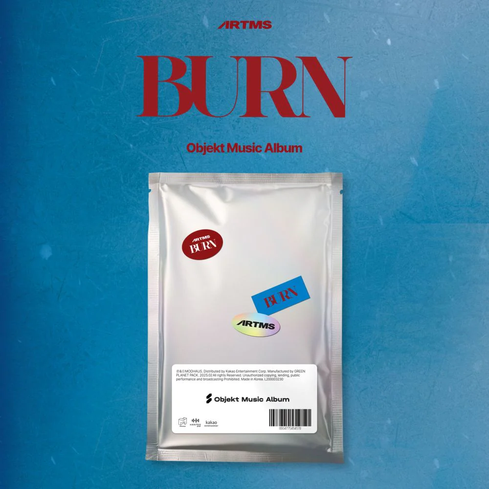 ARTMS - 1st Single Album [BURN] Objekt Music Album Ver.