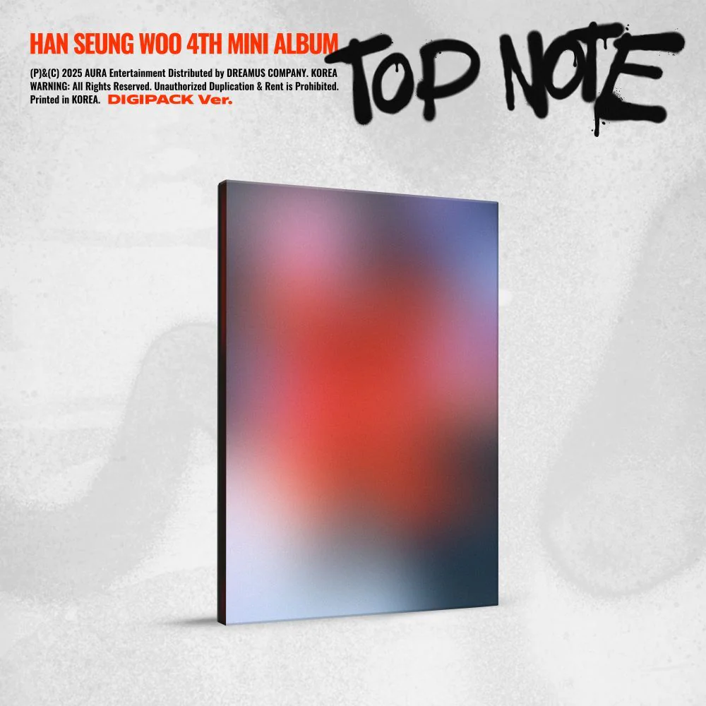 HAN SEUNG WOO - 4th Mini Album [TOP NOTE] Digipack Ver.