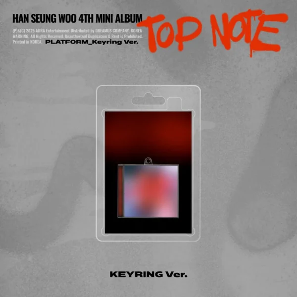 HAN SEUNG WOO - 4th Mini Album [TOP NOTE] PLATFORM_Keyring Ver.