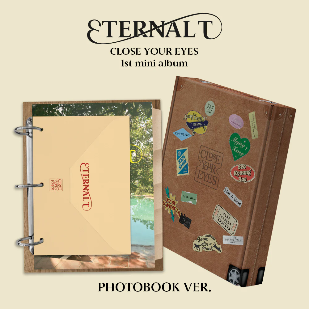 CLOSE YOUR EYES - 1st Mini Album [ETERNALT] PHOTOBOOK Ver.