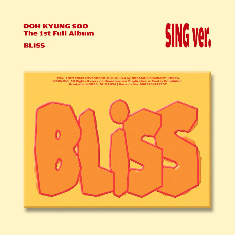 (EXO) D.O. – The 1st Full Album [BLISS] (Sing Ver.)