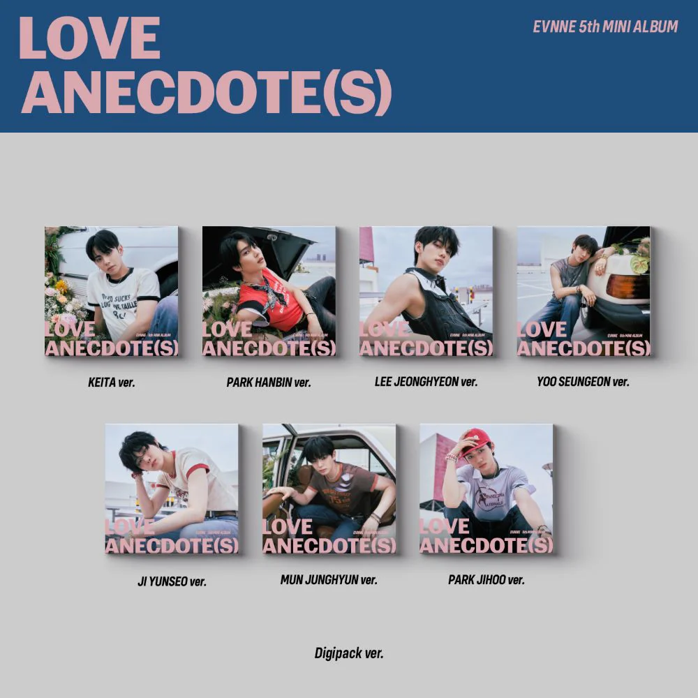EVNNE - 5th Mini Album [LOVE ANECDOTE(S)] Digipack Ver.