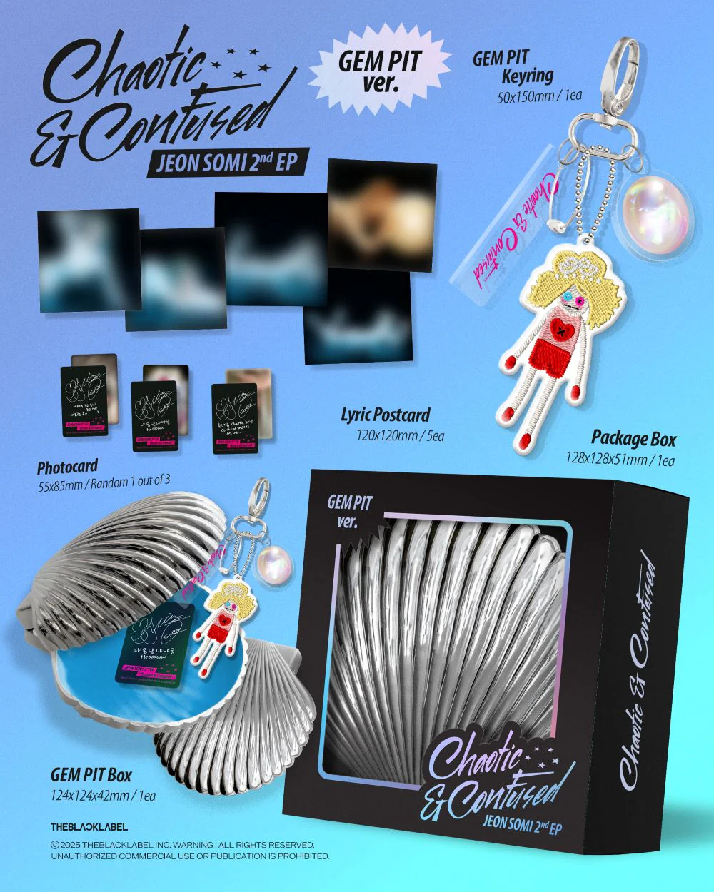 JEON SOMI - 2nd EP Album [Chaotic & Confused] GEM PIT Ver. - Image 2