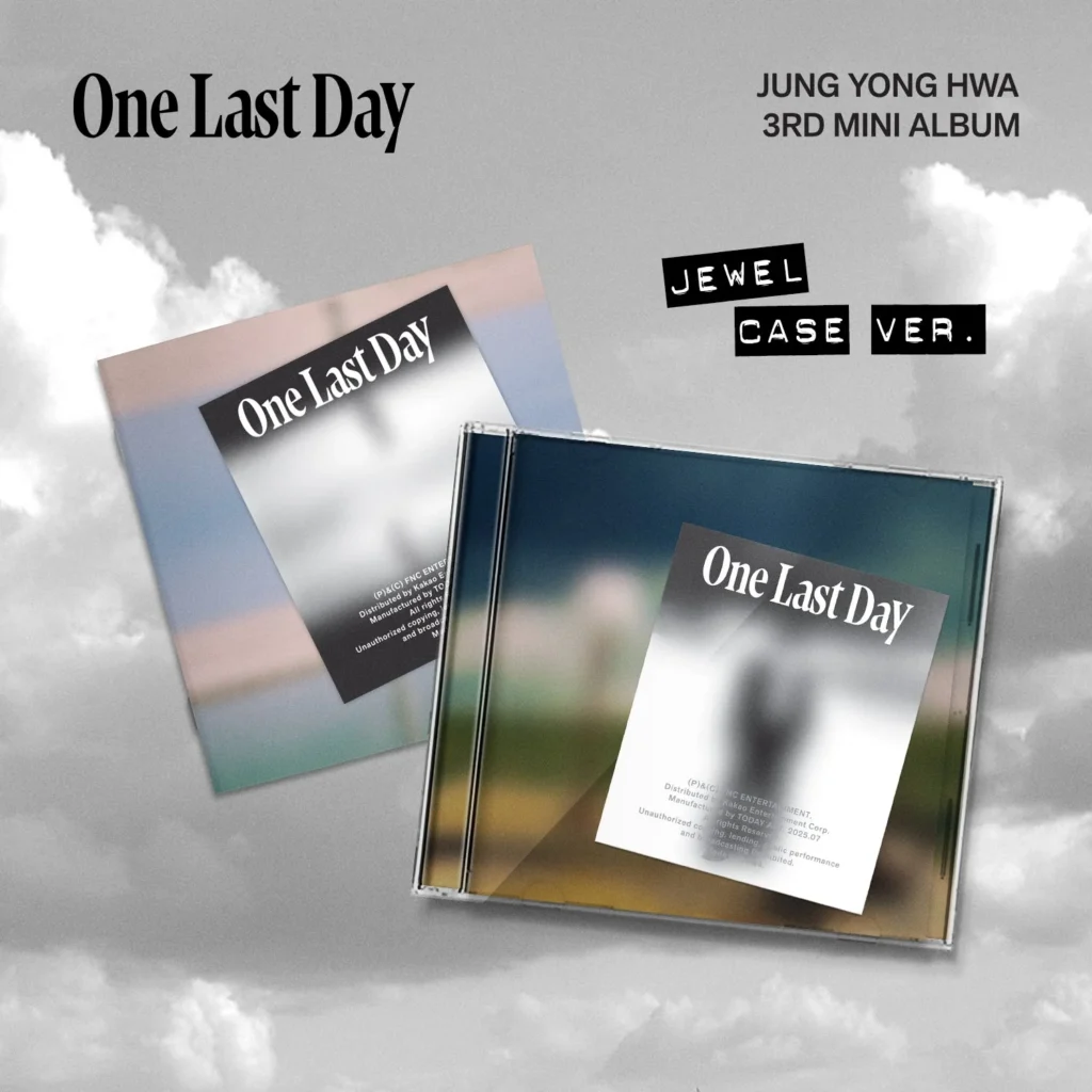 JUNG YONGHWA - 3rd Mini Album [One Last Day] JEWEL CASE