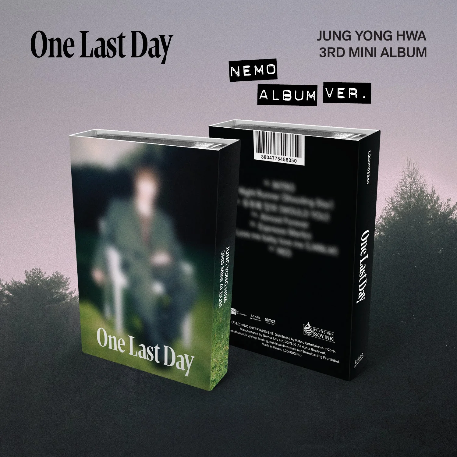 JUNG YONGHWA - 3rd Mini Album [One Last Day] NEMO ALBUM (LIMITED EDITION)