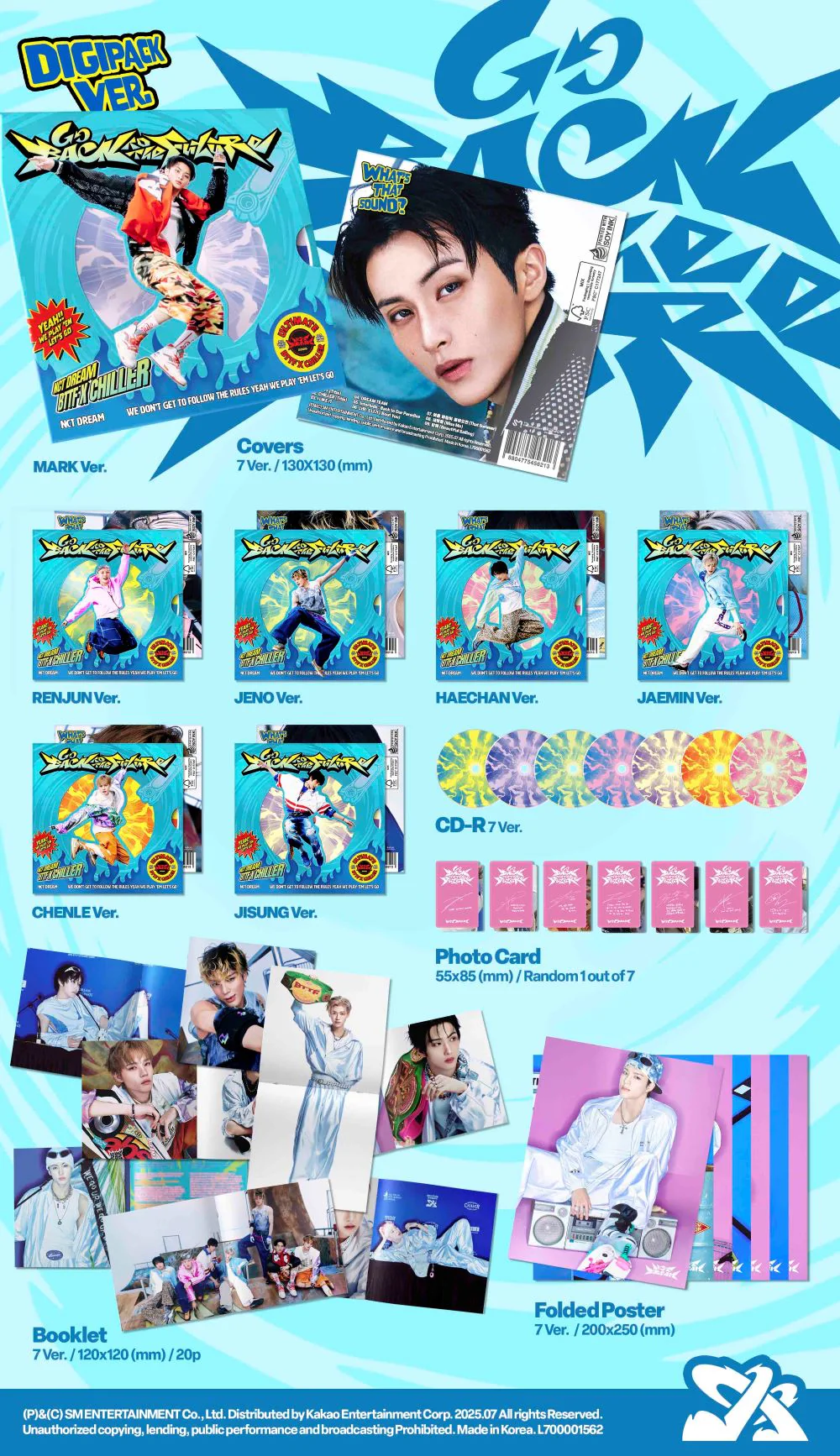 NCT DREAM - [Go Back To The Future] Digipack Ver.