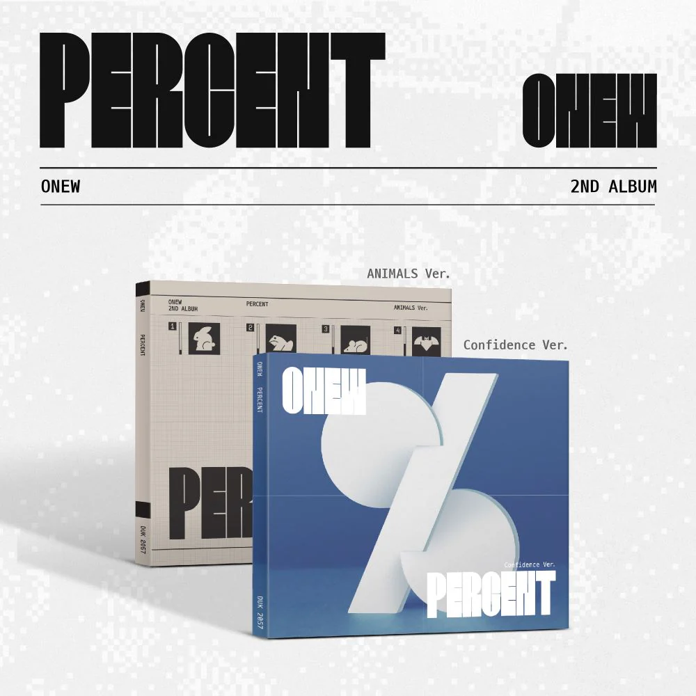 ONEW - 2nd Album [PERCENT] Photobook Ver.