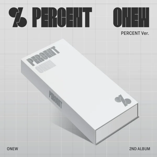 (SHINee) ONEW - 2nd Album [PERCENT] Jewel Rabbit Ver.
