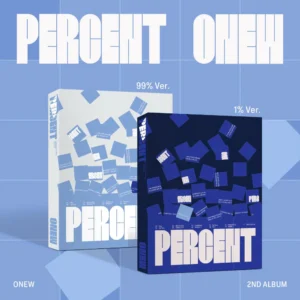 ONEW - 2nd Album [PERCENT] Photobook Ver.