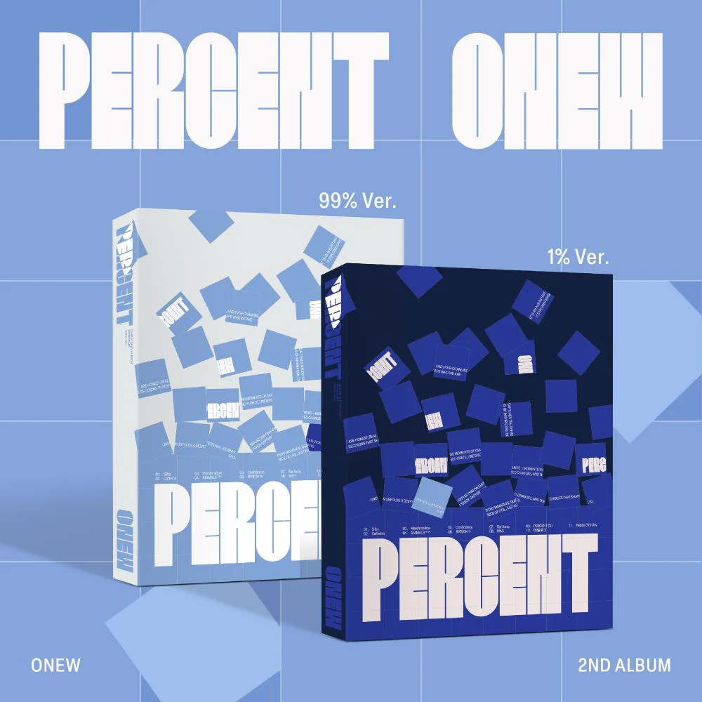 ONEW - 2nd Album [PERCENT] Photobook Ver.