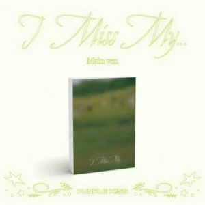 PURPLE KISS - 2nd Single Album [I Miss My...] MAIN Ver.