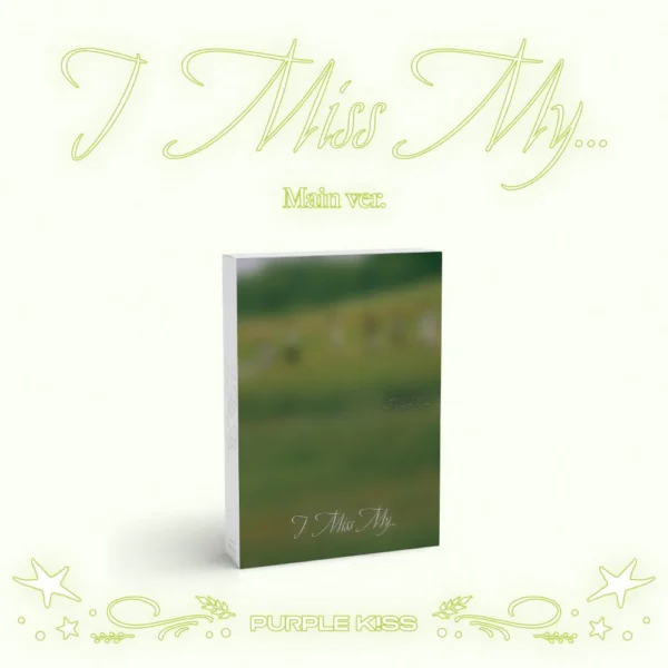 PURPLE KISS - 2nd Single Album [I Miss My...] MAIN Ver.