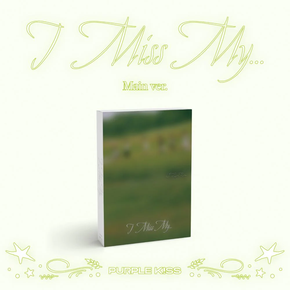 PURPLE KISS - 2nd Single Album [I Miss My...] MAIN Ver.