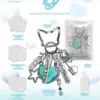 SAY MY NAME - 1st Single Album [iLy] KEY RING Ver.