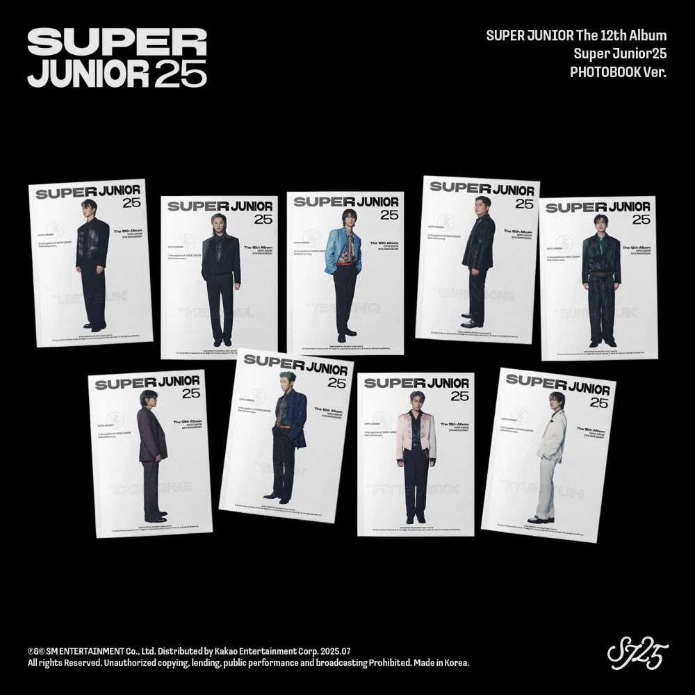 Super Junior - 12th Album [Super Junior25] PHOTOBOOK Ver.