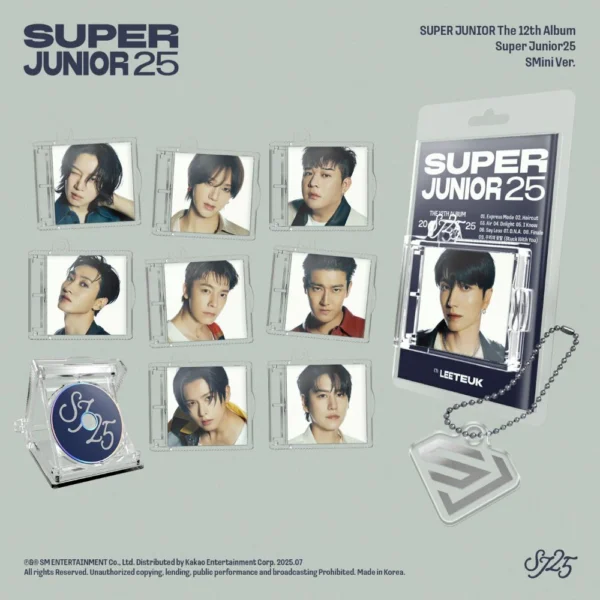 Super Junior - 12th Album [Super Junior25] SMini Ver. (Smart Album)