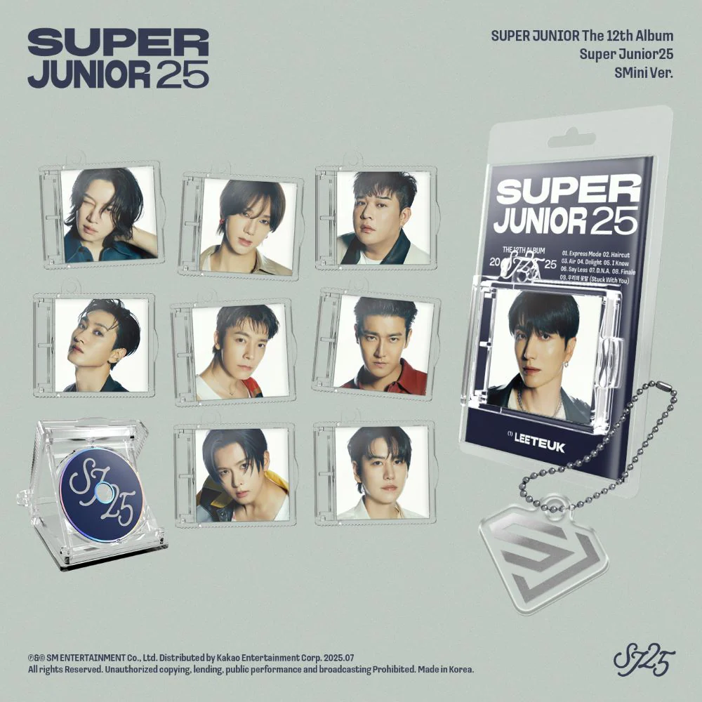 Super Junior - 12th Album [Super Junior25] SMini Ver. (Smart Album)