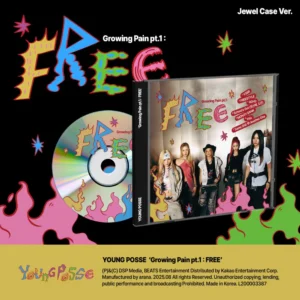 YOUNG POSSE - EP [Growing Pain pt.1 : FREE] Jewel Case Ver.
